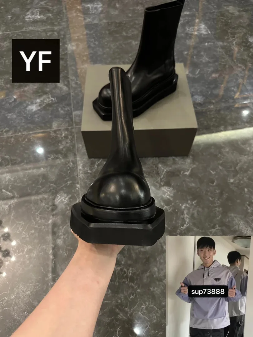 Rick Owens Turbo Cyclops Boots — QC