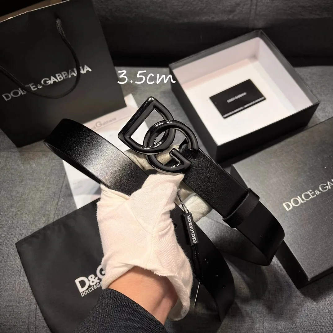 Dolce & Gabbana Saddle Leather Belt 3.5cm — photo 5