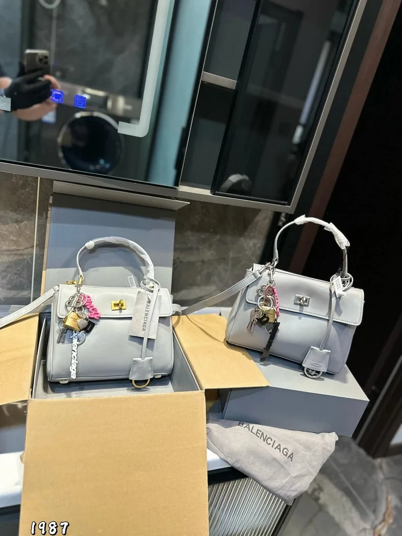 Balenciaga Rodeo Mini Leather Bag