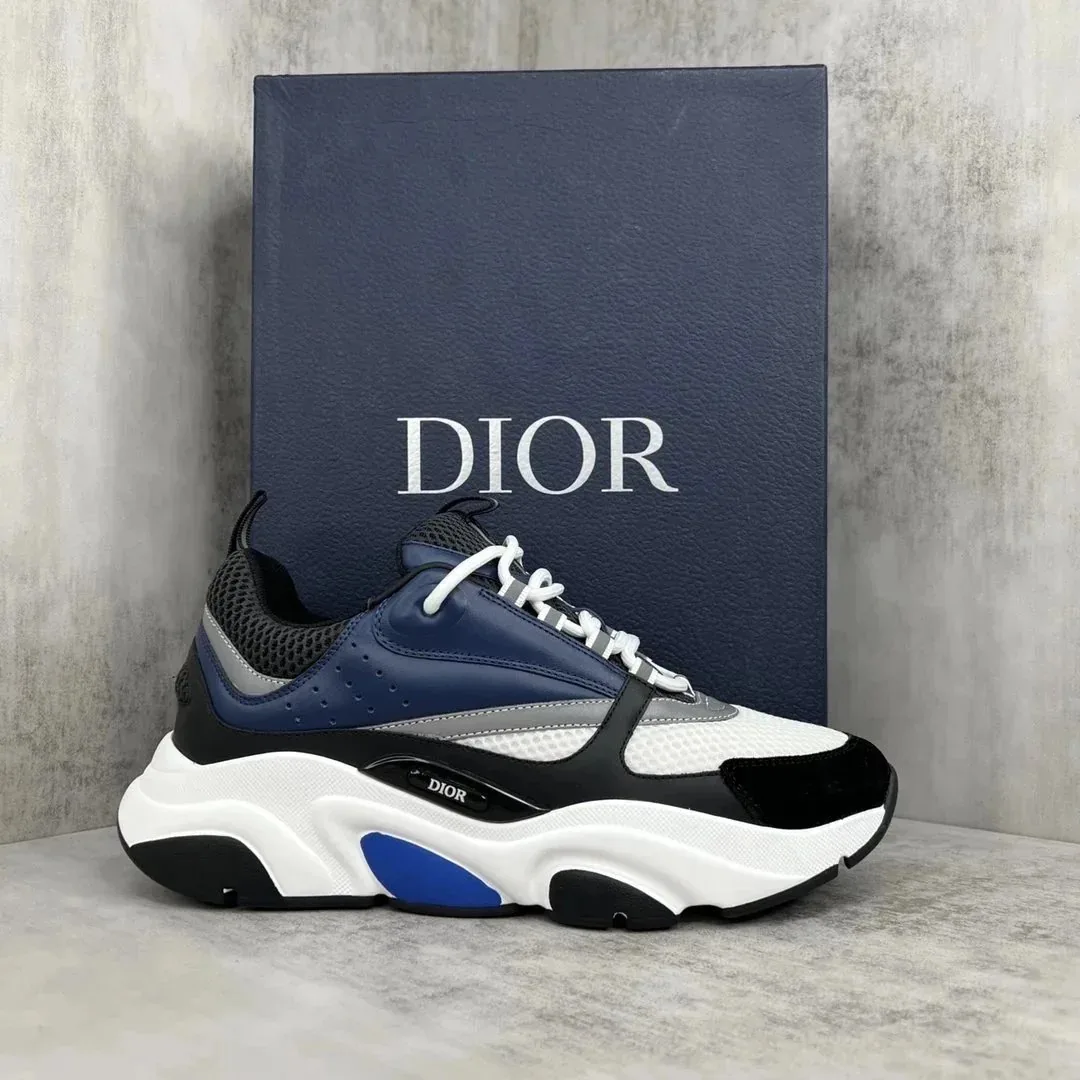 Dior B22 Blue Low-Tops — Photo 8