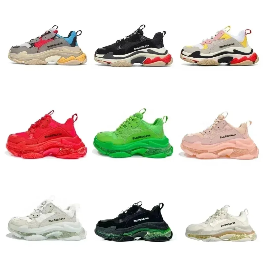 Balenciaga Triple S Pink Sneakers