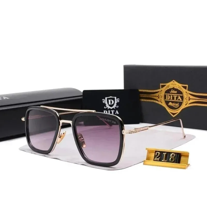 Christian Dior Logo Rectangular Sunglasses — Photo 12