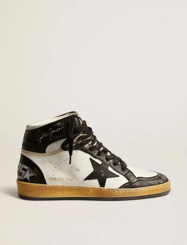 Golden Goose Sky-Star Low-Top Sneakers — Photo 7