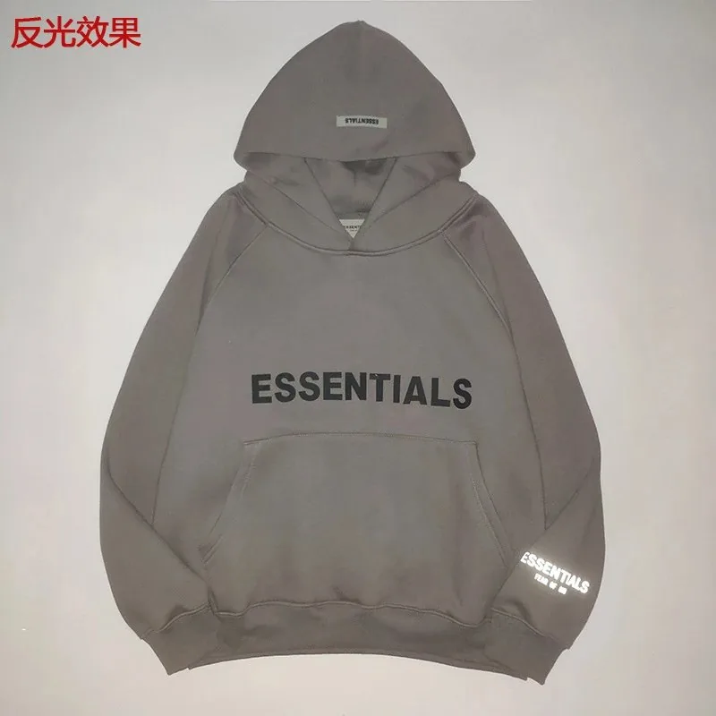 Reflective Letter Hoodie — Photo 3