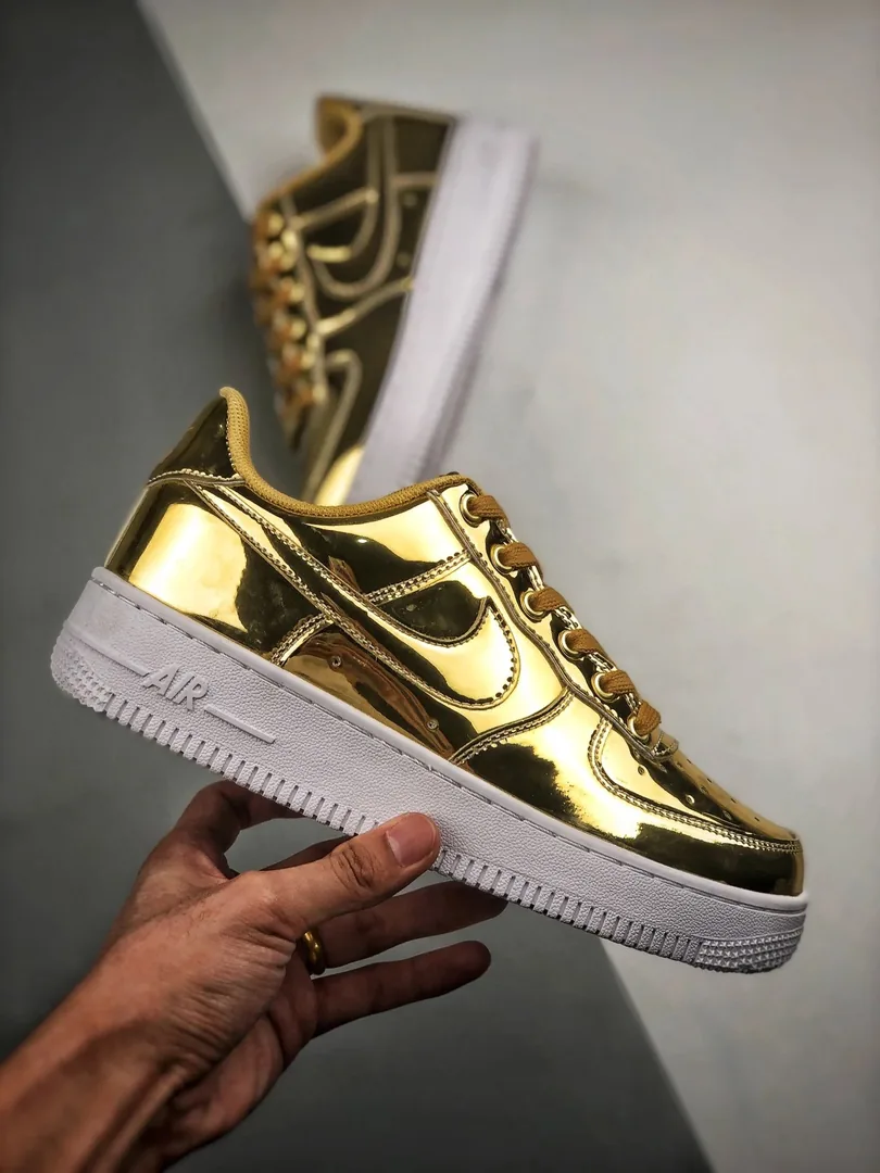 Nike Air Force 1 Lunar Mirror Gold — Photo 6
