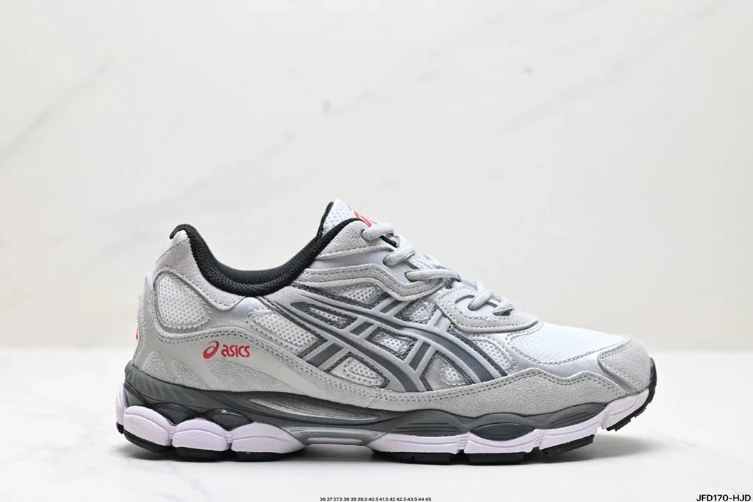 Asics Gel-Kayano 14 Black Athletic Trainers — Photo 8