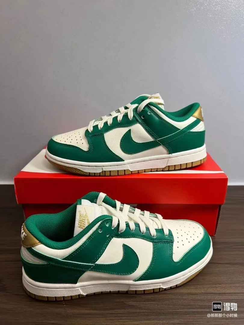 Nike Dunk Low Green Sneakers — photo 9