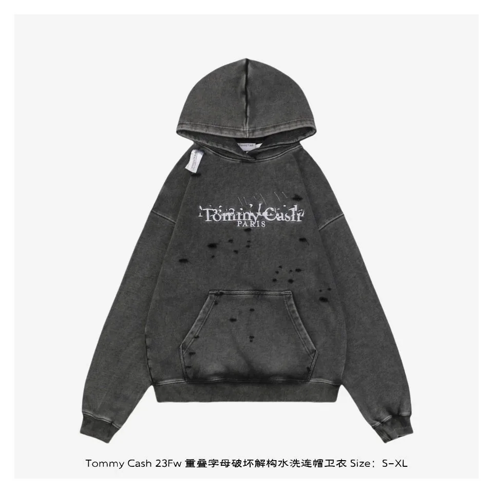 Cotton Pullover Hoodie — Photo 8