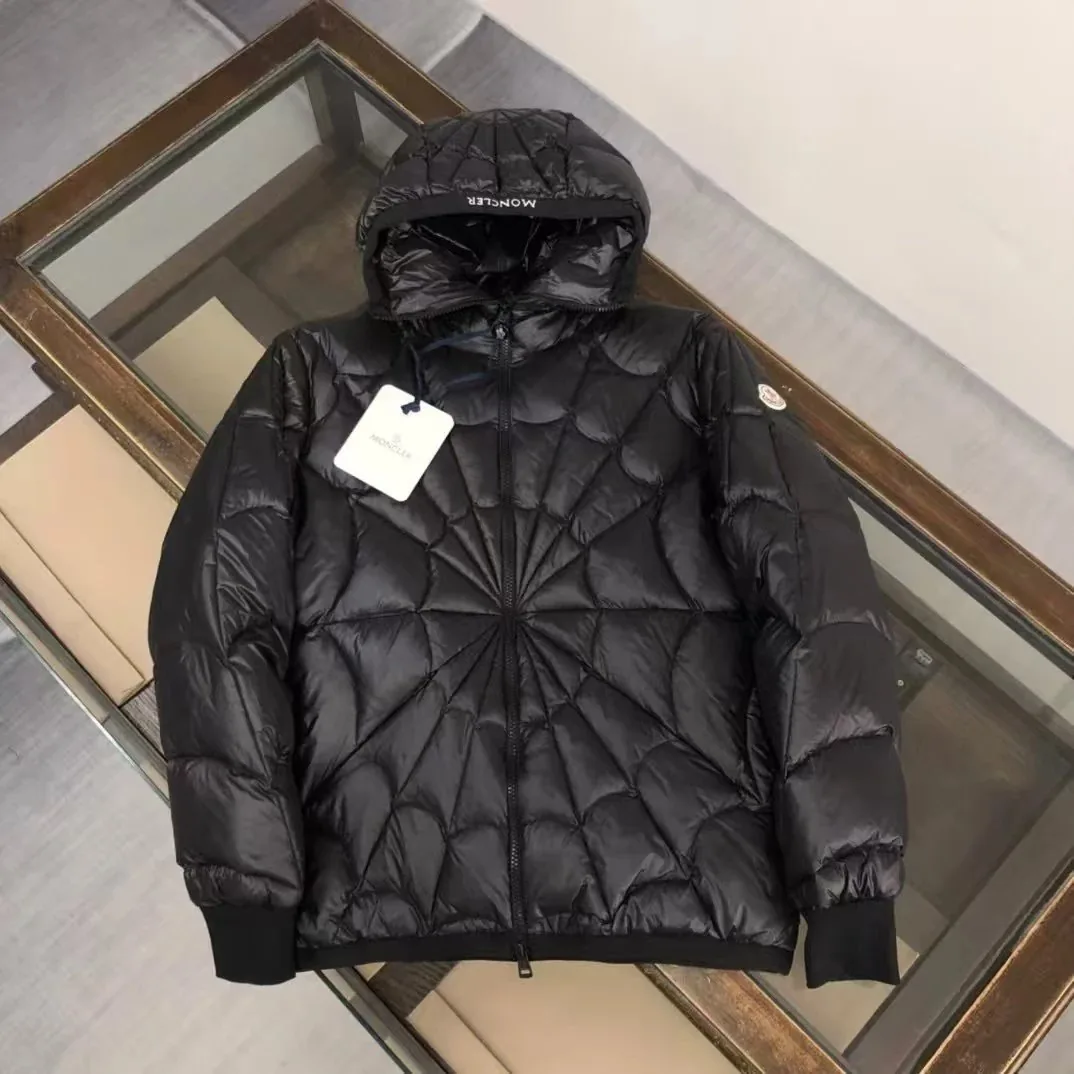 Sp5der Black Spider-Man Quilted Jacket