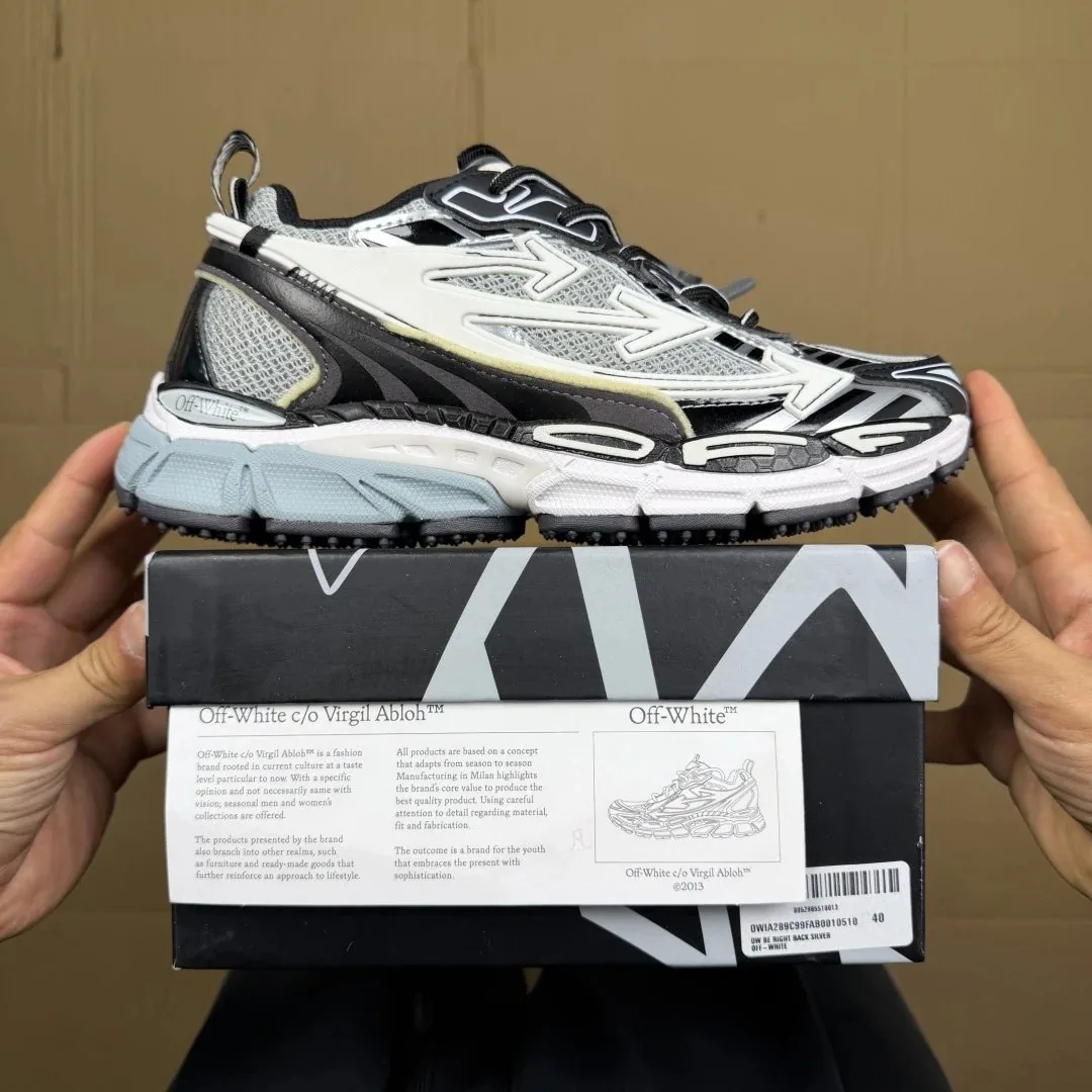Off-White Odsy-1000 White Black Be Right Back