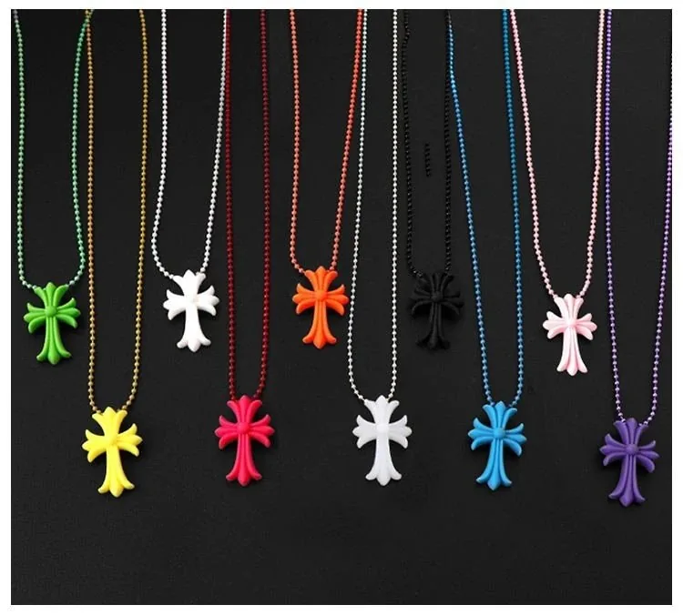 Chrome Hearts Resin Cross Necklace