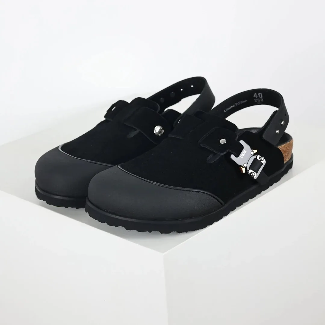 Birkenstock Tokio Wool And Suede Sneakers — photo 10
