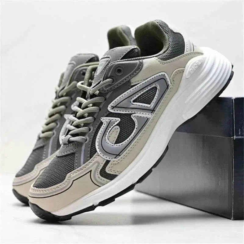 Dior B30 Navy Low-Top Sneakers — QC