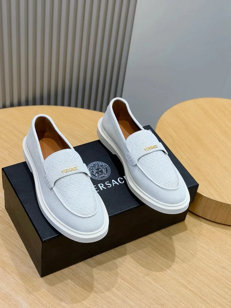 Versace Leather Loafers — photo 5