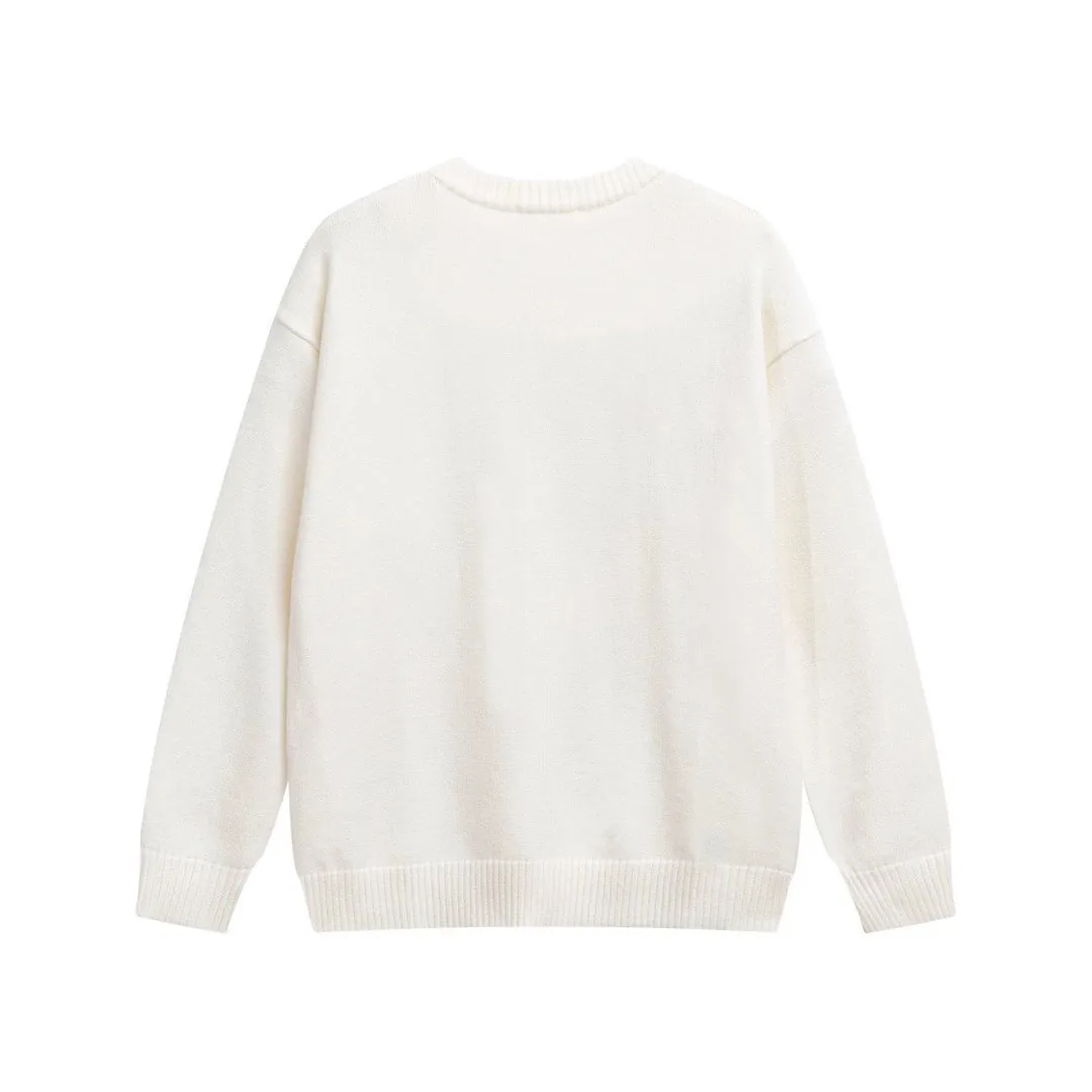 Amiri Embroidered Crewneck Wool Sweater — Zdjęcie 7