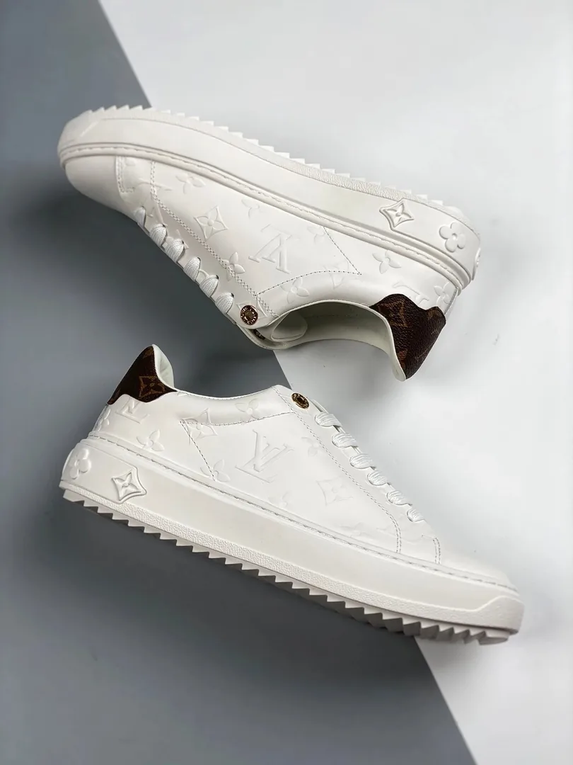Louis Vuitton Time Out White Black Spring Low-Tops — photo 7