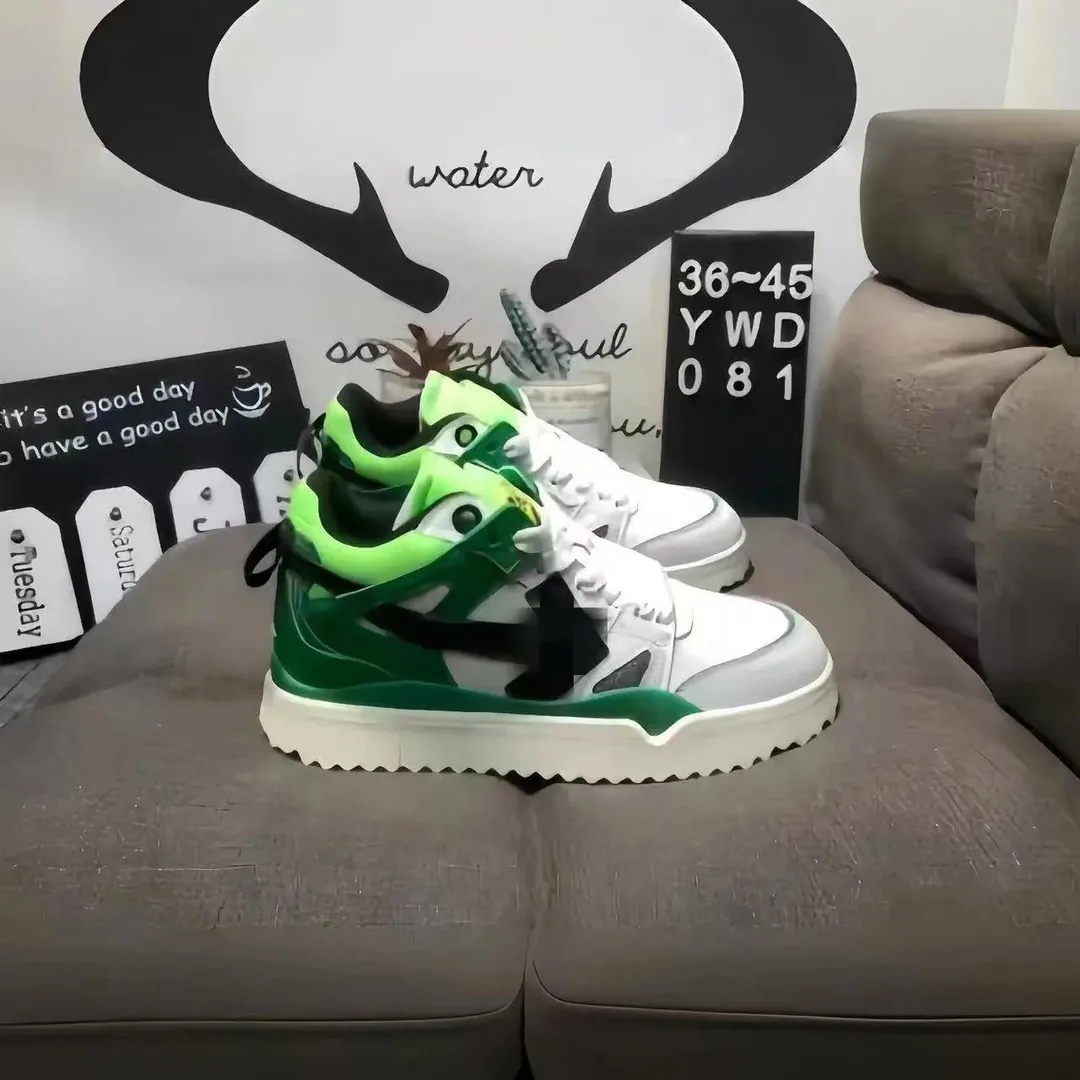 Off-White Odsy-1000 Full-Grain Leather Sneakers — photo 3