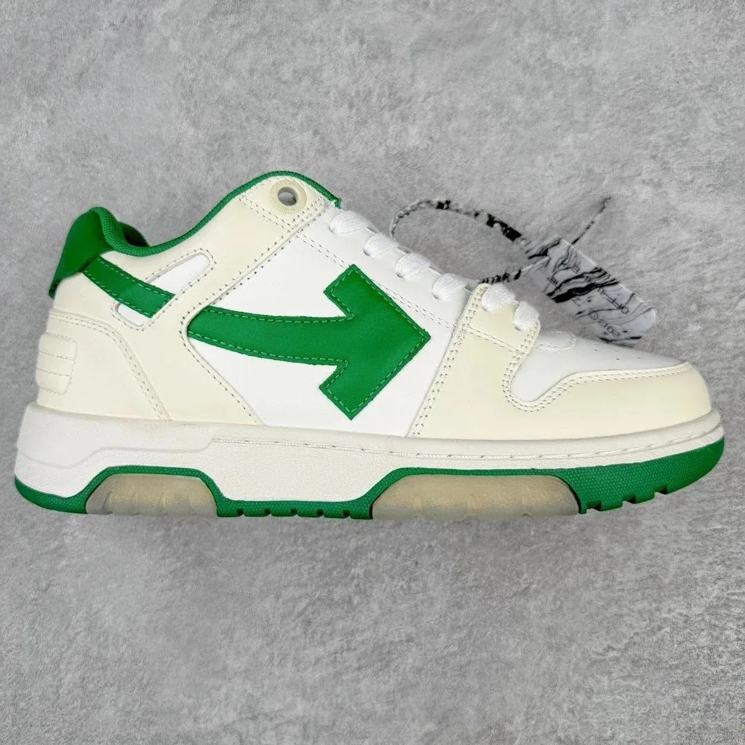 Off-White Out Of Office Lace-Up Low-Top Sneakers — QC