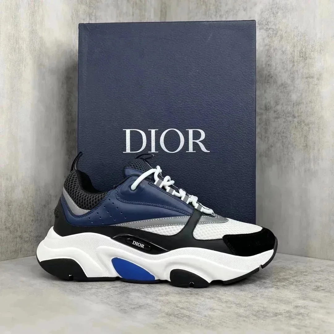 Dior B22 Navy Trainers — QC