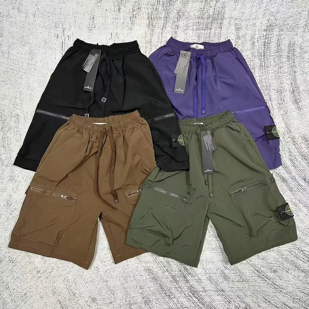 Stone Island Compass Badge Cargo Shorts Collection — Photo 5
