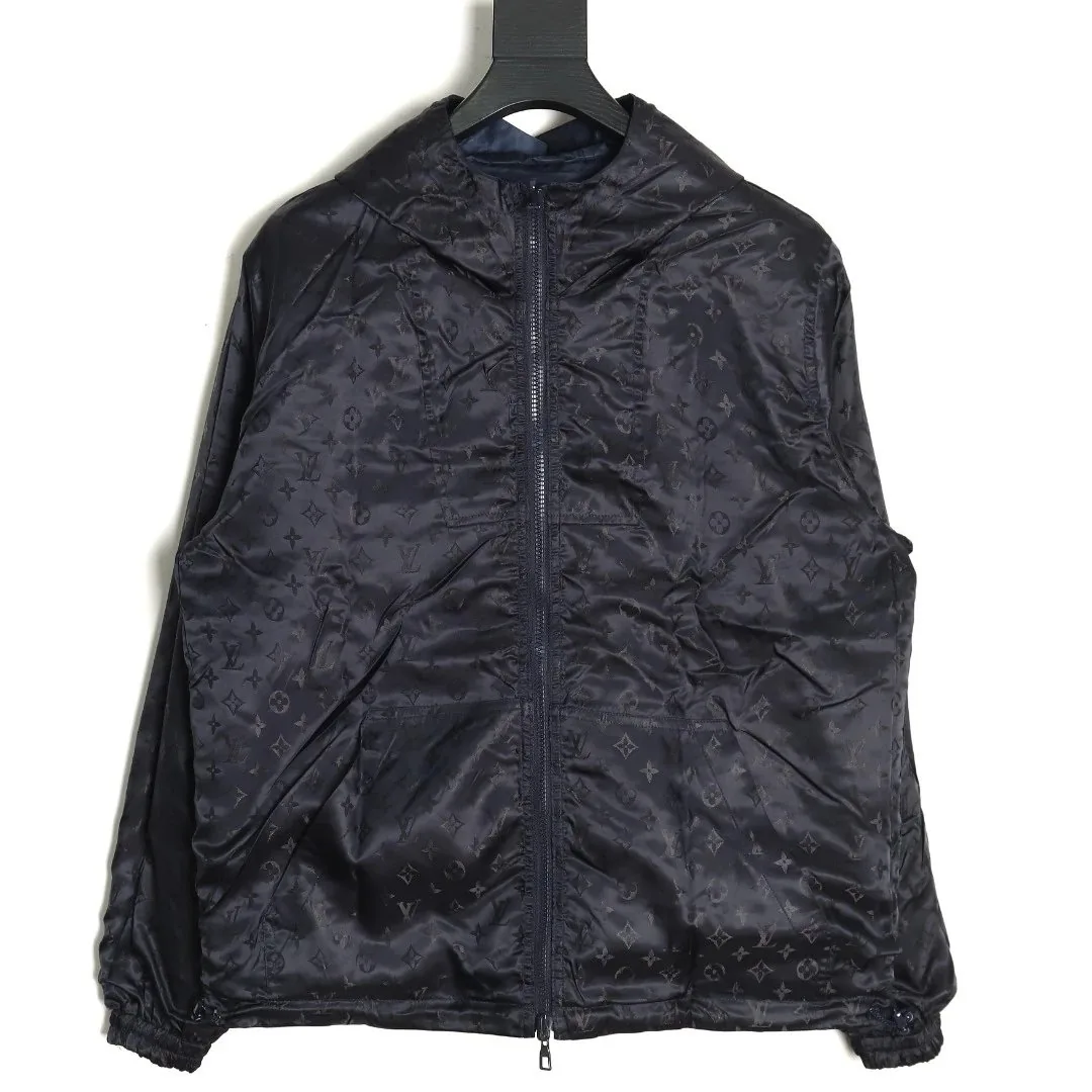Jacquard Reversible Windbreaker — Photo 2