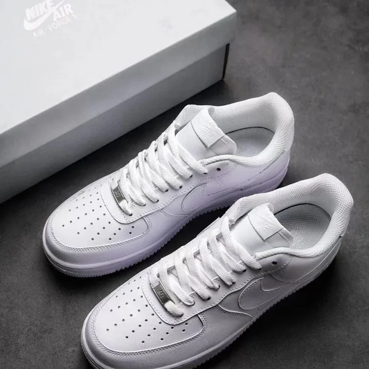 Black Nike Air Force Shoes — photo 4