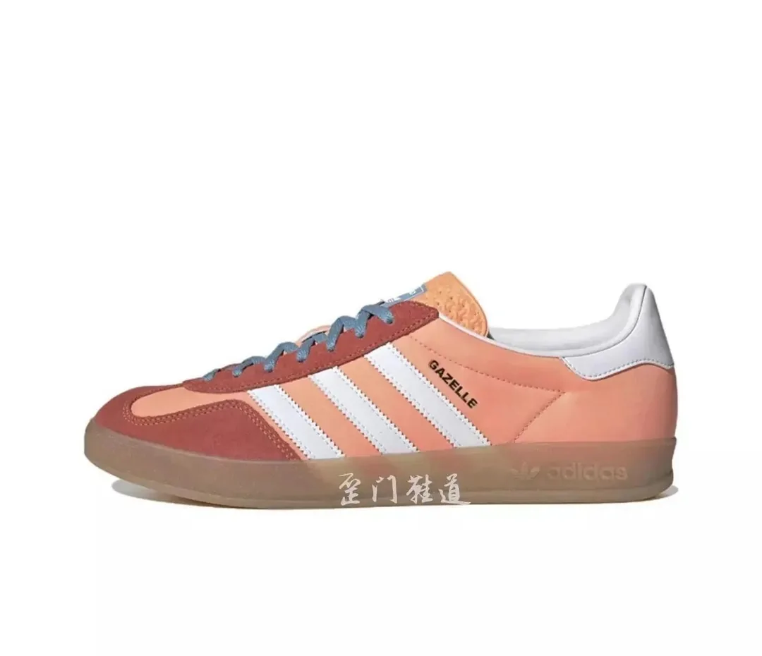 Adidas Gazelle Indoor Lace-Up Sneakers — QC