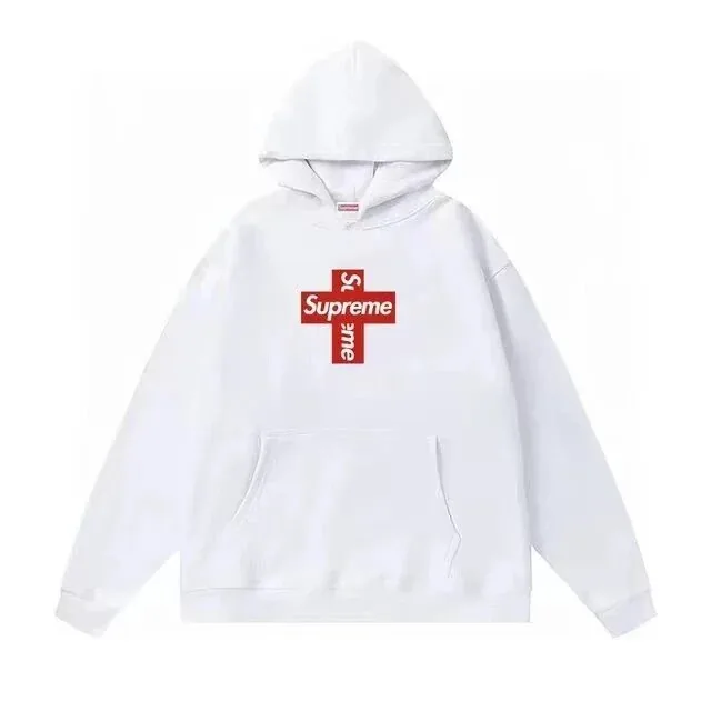 Supreme Cross Print Hoodie