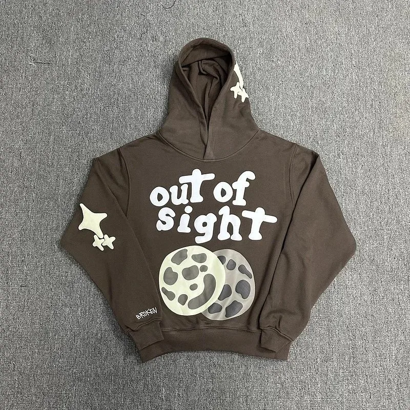Foam Print Hooded Hoodie Set — Photo 10