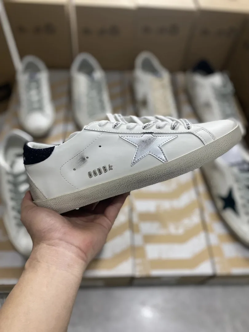 Golden Goose Super-Star Grey White Adidas Superstar — Photo 4
