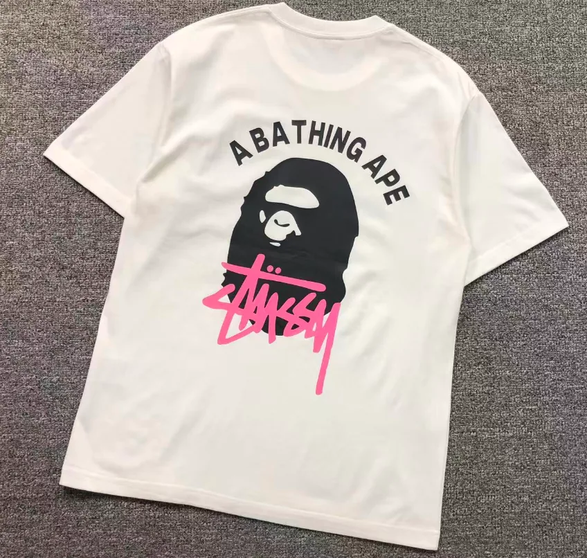 Balenciaga Letter Embroidered T-Shirt — Photo 5