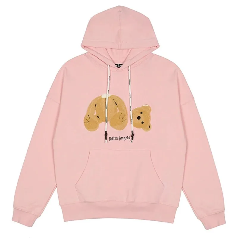 Broken Bear Embroidered Hooded Hoodie — Photo 8