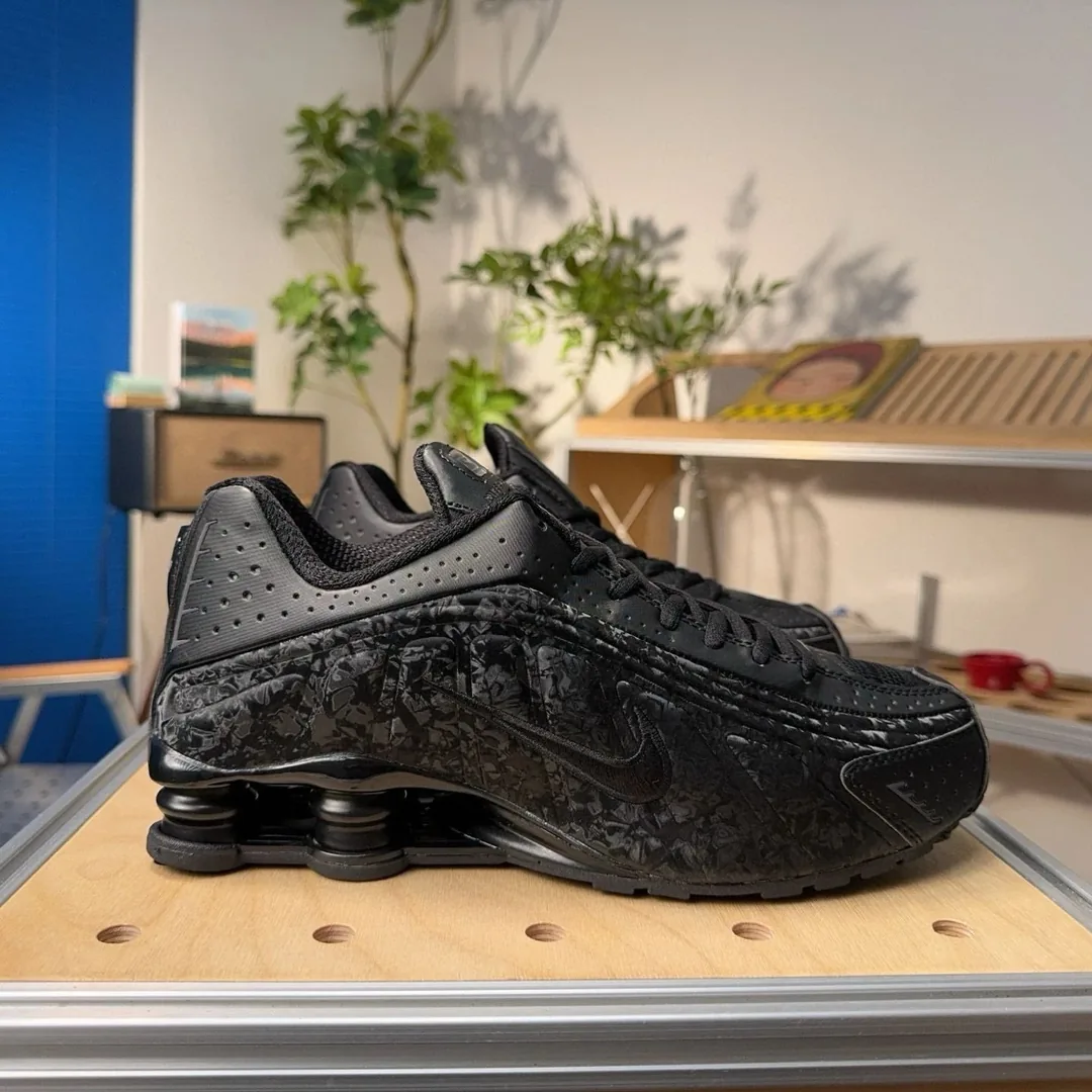 Nike Shox R4 Blue Runners — photo 7