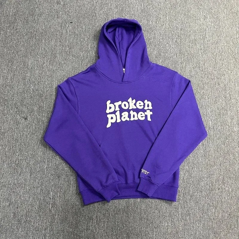 Foam Print Hooded Hoodie Set — Photo 12