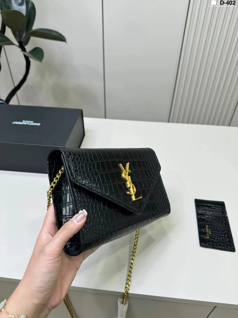 YSL Le Cassandre Envelope Bag — photo 8