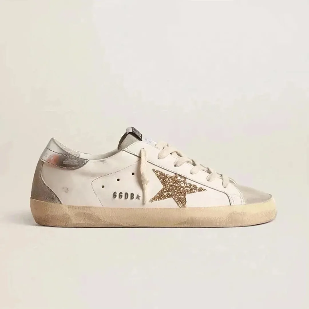 Golden Goose Super-Star Grey Skate Shoes — Photo 4