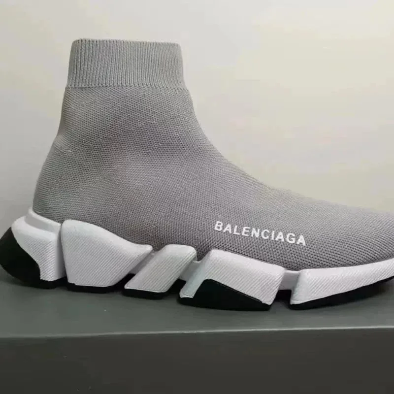 Balenciaga Speed Trainer White High-Top Sneakers — photo 12