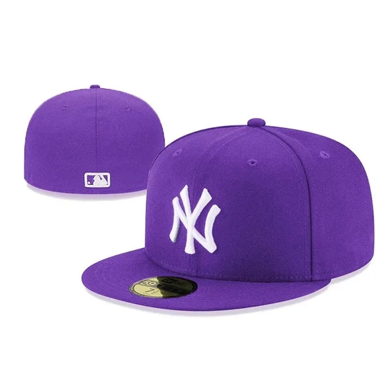 NY Flat Brim Baseball Cap — Photo 7