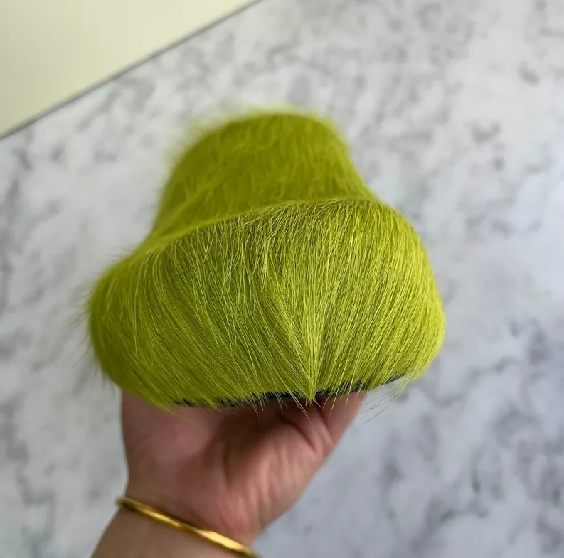 Marni Calfskin Fussbett Sabot Mule — QC