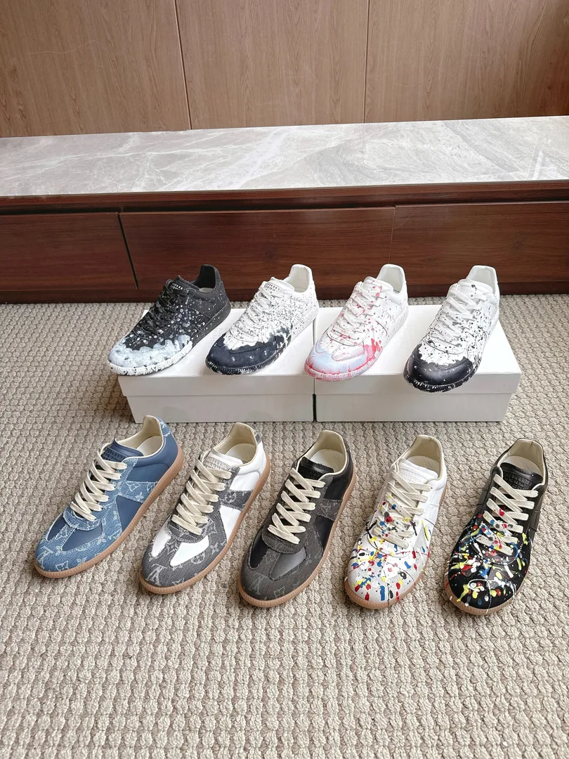 Maison Margiela Replica Black Basic Trainers