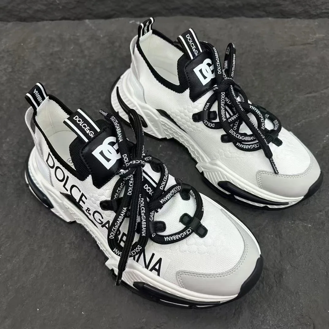 Dolce & Gabbana & Grey Sneakers — Photo 11