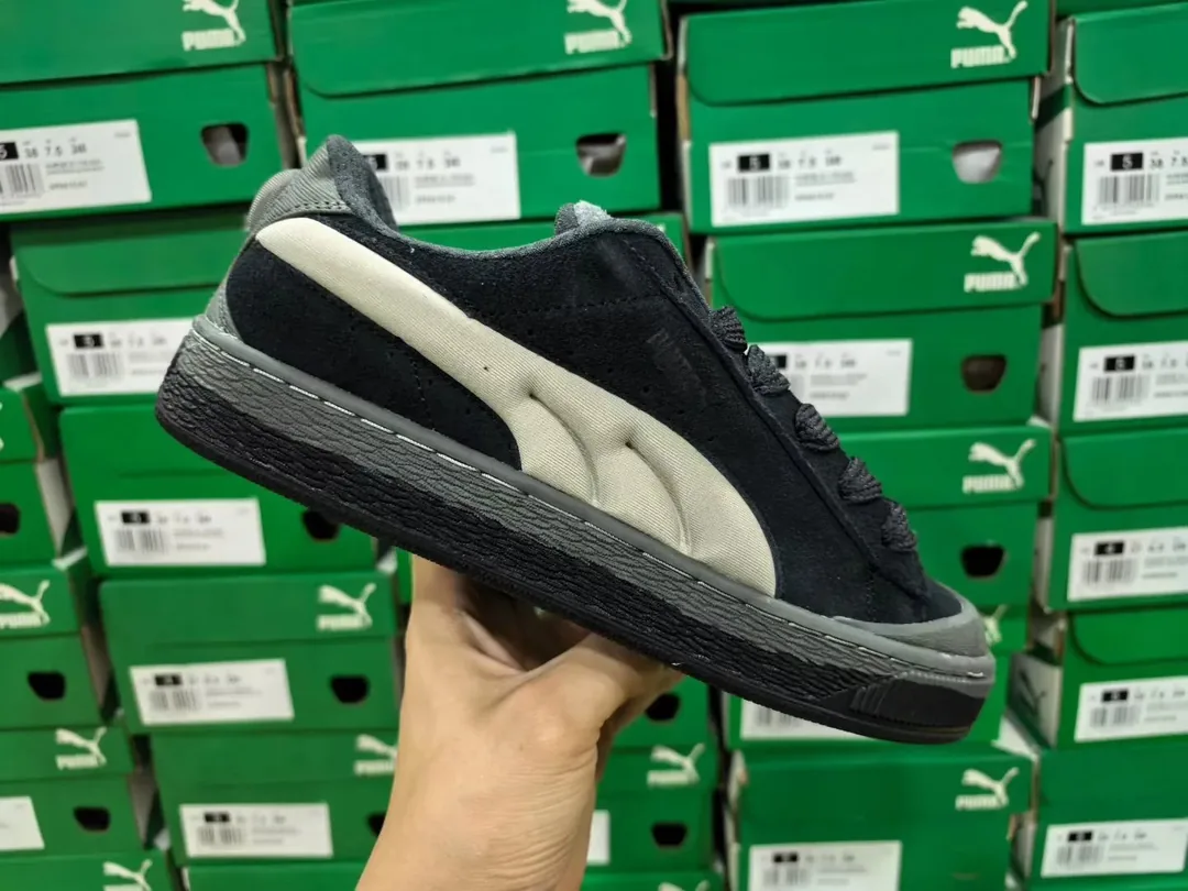 Puma Suede Classic Closed-Toe Leather Shoes — Photo 10