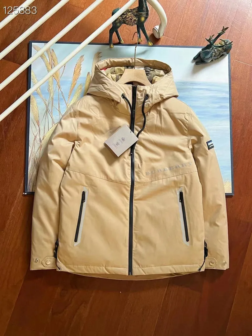 Plaid Hooded Down Jacket — photo 2