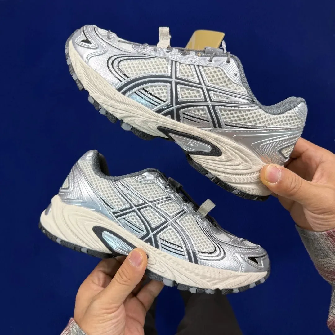Asics Grey Nimbus Running Shoes — Photo 12