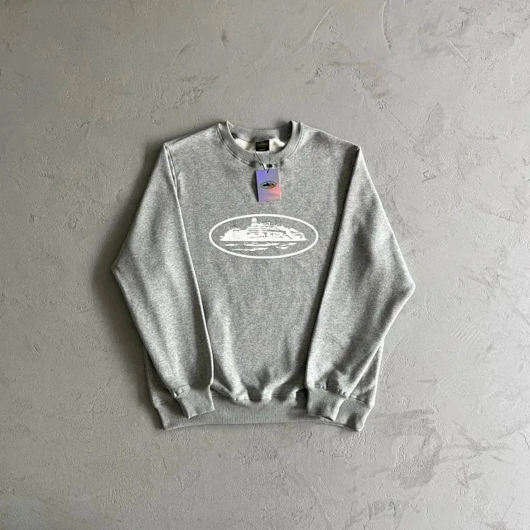 Heather Grey Crewneck Sweatshirt