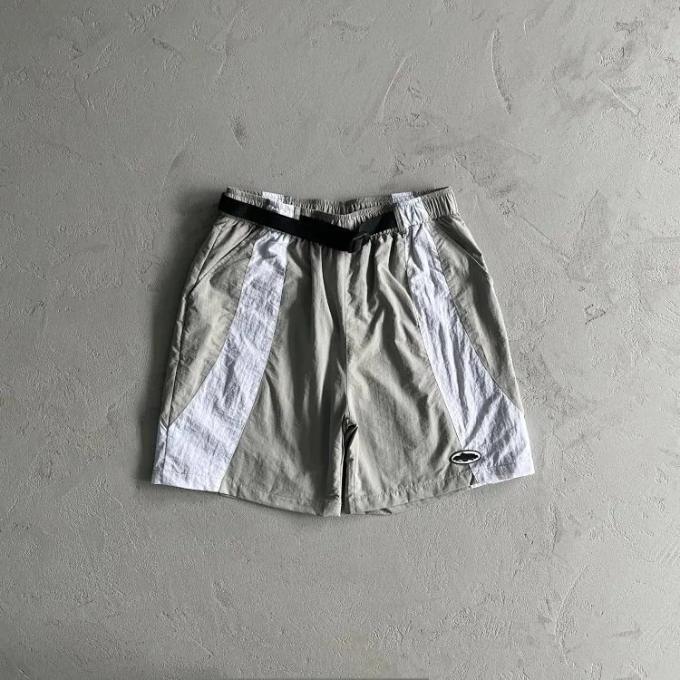 Grey Woven Shorts