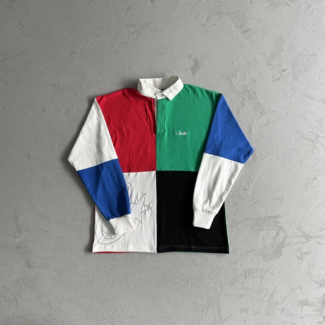 Colorblock Polo Shirt