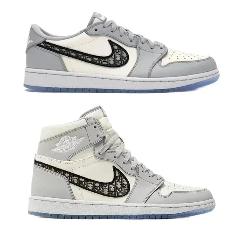 Jordan 1 x Dior White Court Trainers