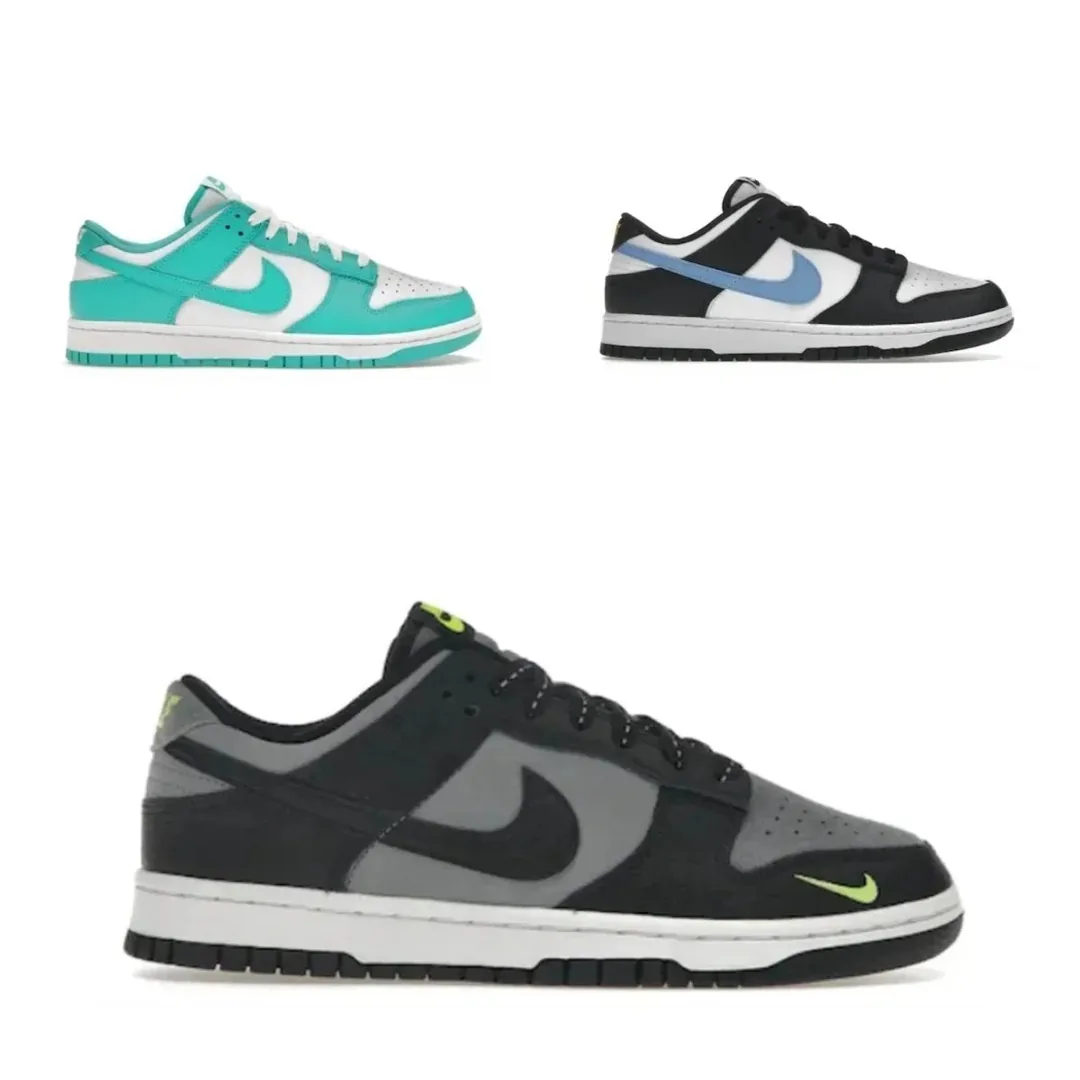 Nike Dunk Low Teal Black Runners