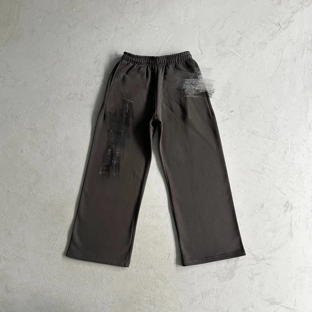 Broken Planet Warning Icon Sweatpants